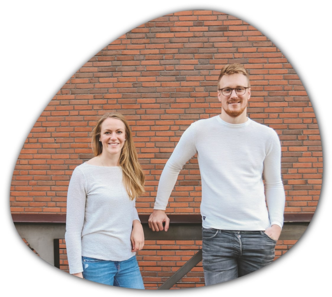 Die Gründer von Tiny Web Solutions Pascal und Laura